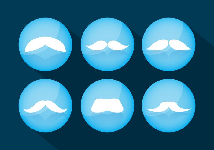 Moustache Vectors Moustache Vectors