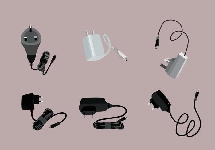 Phone Charger Illustration Vector Phone Charger Illustration Vector