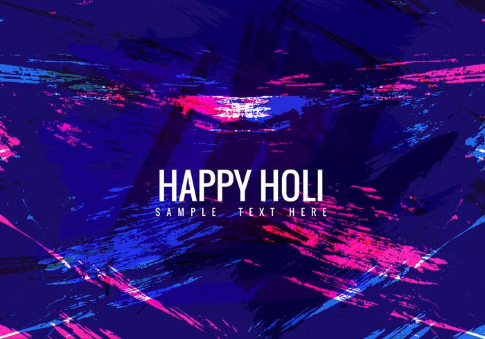 Free Colorful Holi Vector background