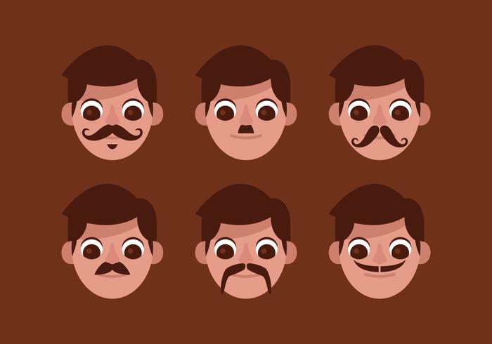 Vector Mustache Options