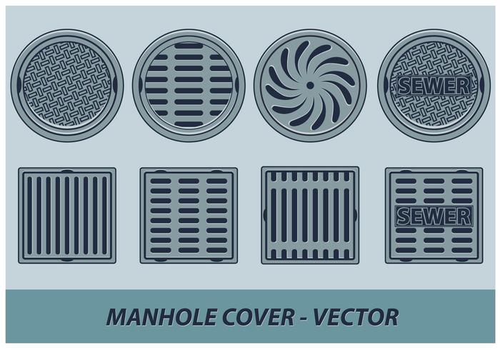 Manhole Cover Vector