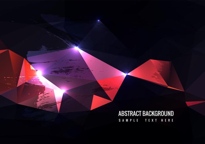 Free Colorful Vector Polygon Background