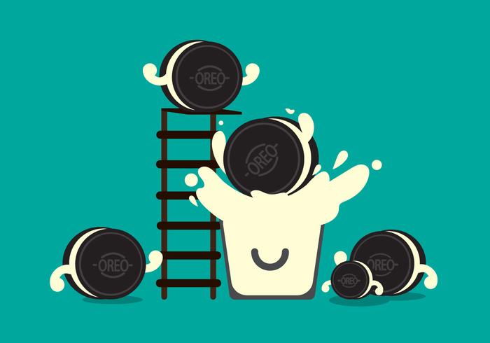 Free Oreo Vector Illustration 1