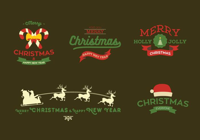 Christmas Card Vector