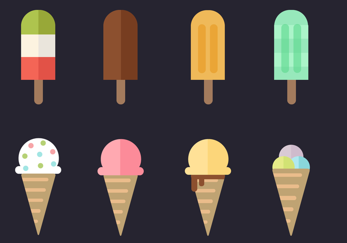 Free Ice Cream Vector Free Ice Cream Vector