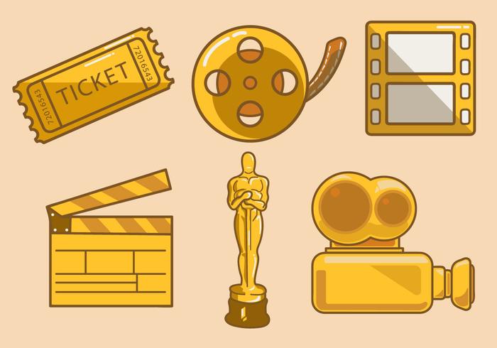 Cinematic Pictogram Vector Cinematic Pictogram Vector