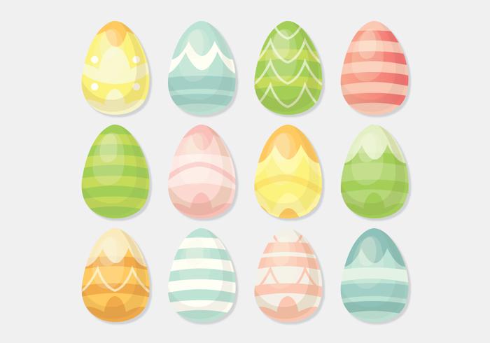 Vector Easter Eggs