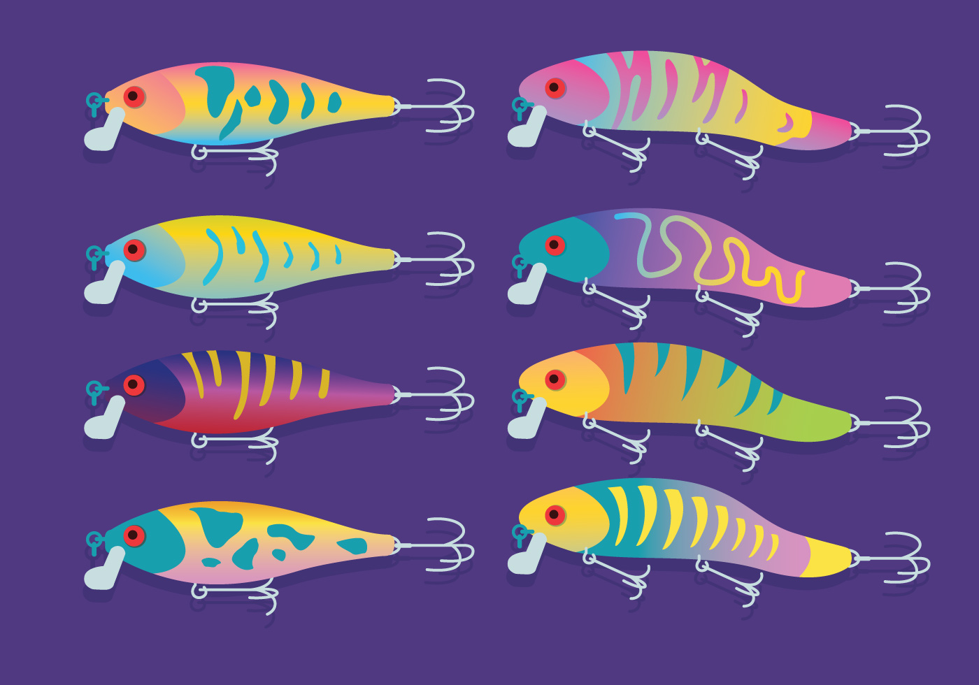 Fishing Lure Vector - Download Free Vectors, Clipart ...