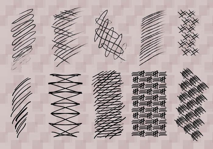 Crosshatch Vector