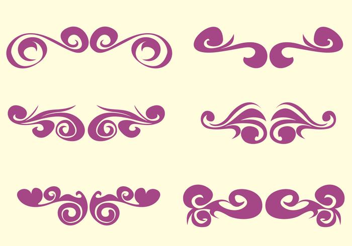 Flourish Occidental Vector