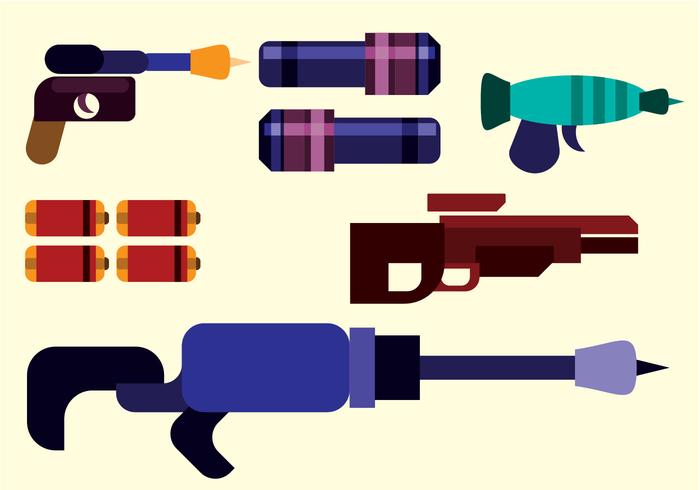 Laser Gun Vector