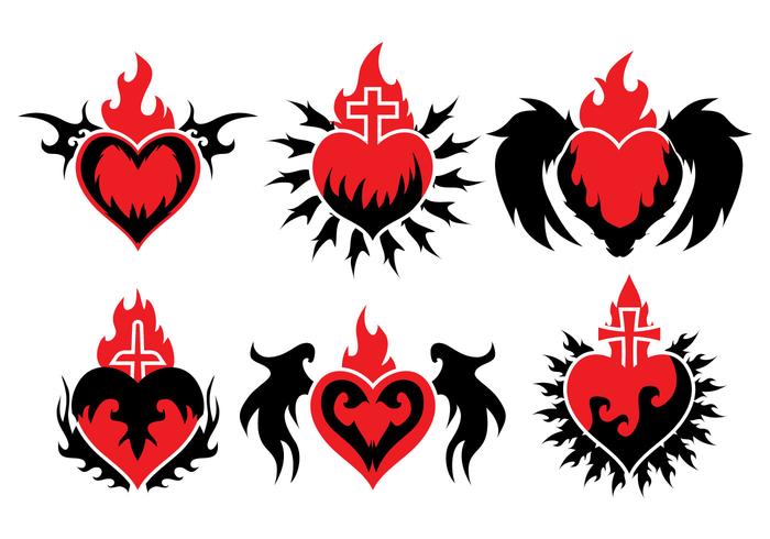 Sacred Heart Vector