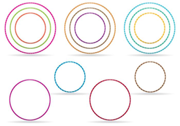 Hula Hoop Vectors