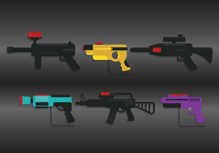 Laser Tag Vector