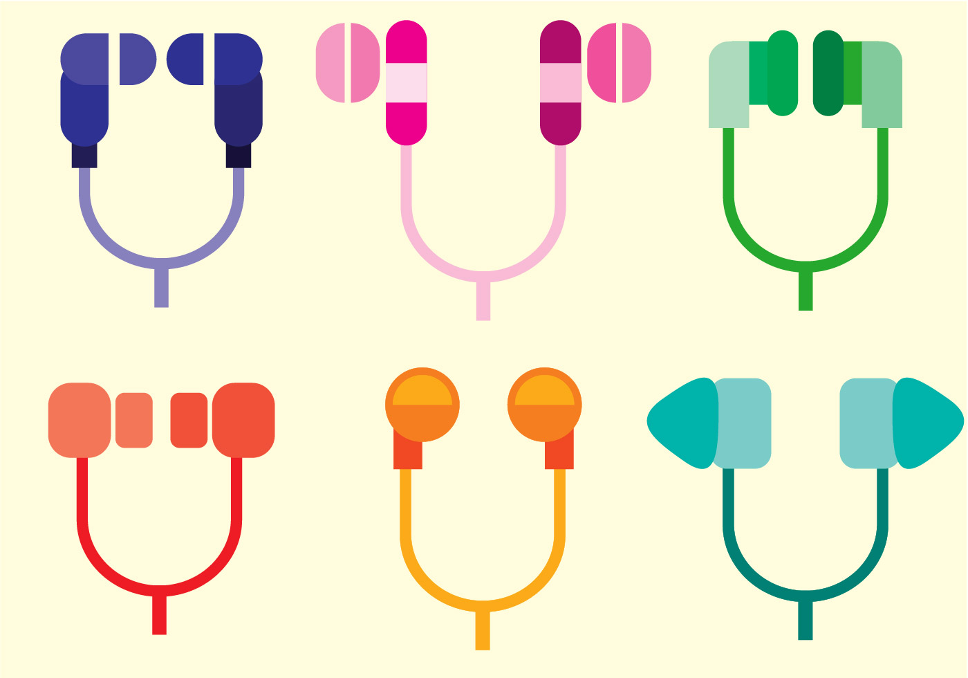 Ear Buds Vector 108841 Vector Art at Vecteezy