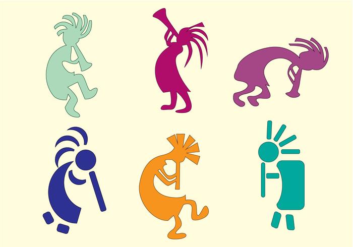 Vector de Kokopelli