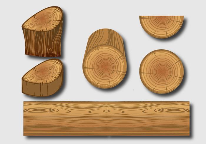 Wood Logs Vectors