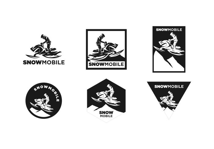 VECTOR GRATIS DE SNOWMOBILE