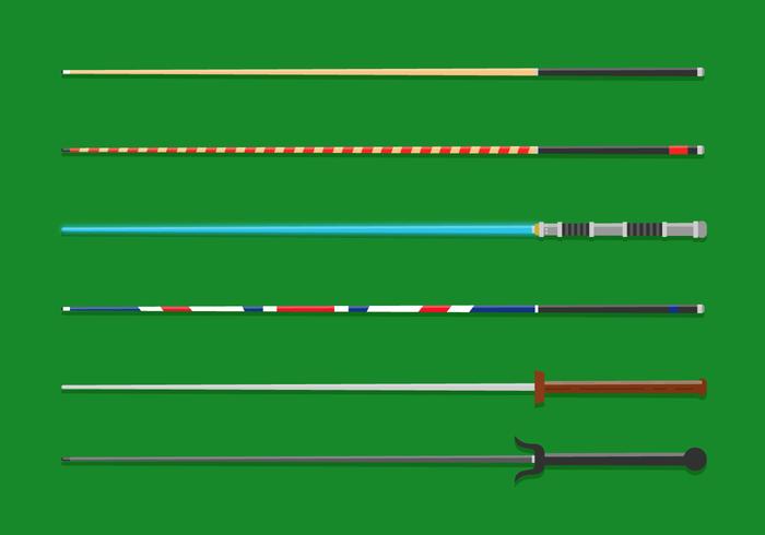 Vector Pool Sticks