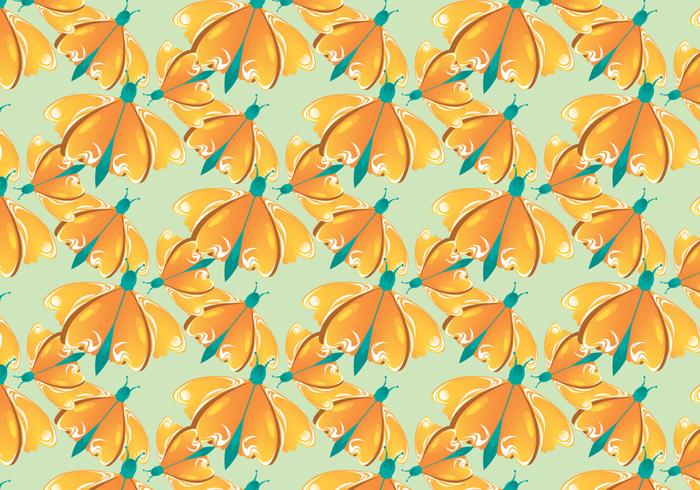 Free Moths Pattern Vector Free Moths Pattern Vector