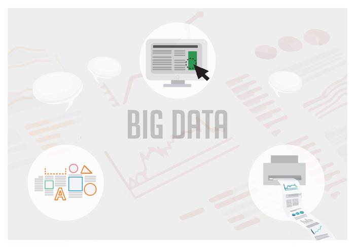 Free Big Data Vector Illustration