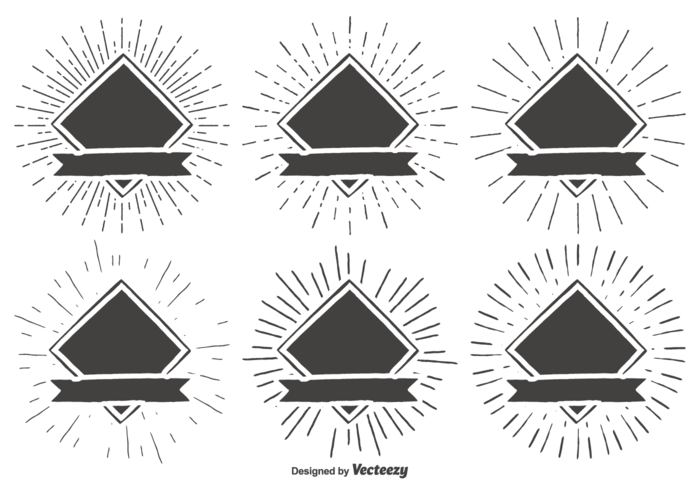 Hand Drawn Label Set Hand Drawn Label Set