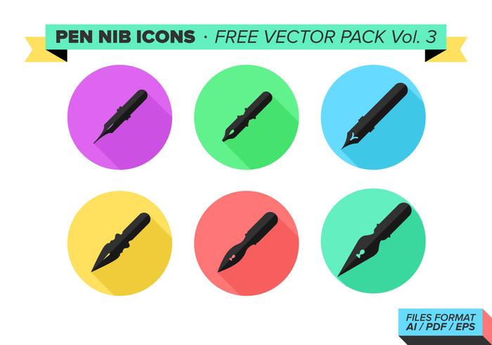 Pen Nib Icons Free Vector Pack Vol. 3 Pen Nib Icons Free Vector Pack Vol. 3