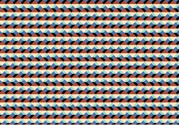 Cube Pattern Background vector