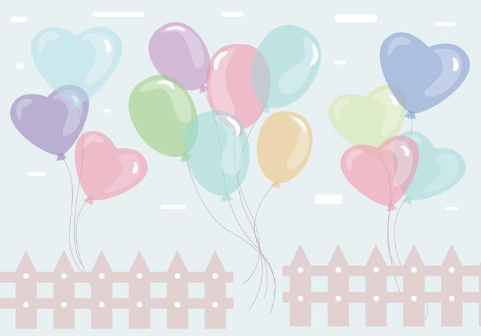 Balloons Colorful Vector