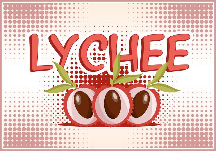 Free Vector Lychee Fruits Free Vector Lychee Fruits