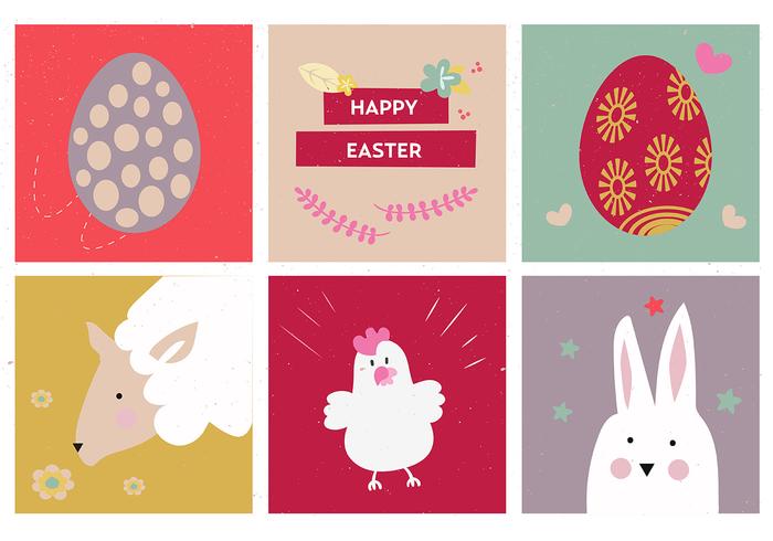 Easter Egg Vector Icons