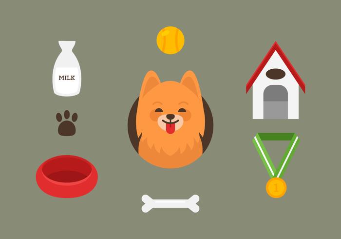 Vector Pomeranian 