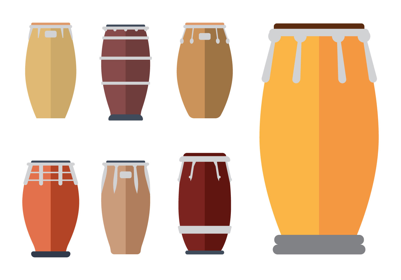 Conga Vectors 109234 Vector Art at Vecteezy