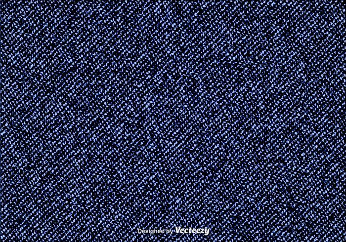 Vector Blue Denim Texture Background