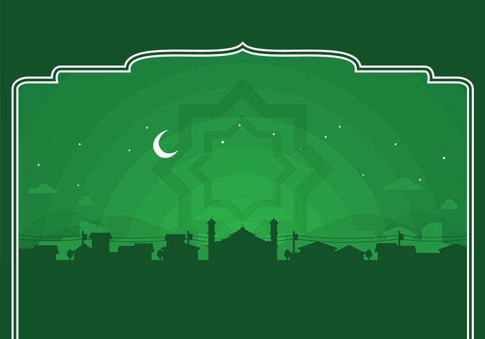 Green Ramadan Background 109281 Vector Art at Vecteezy