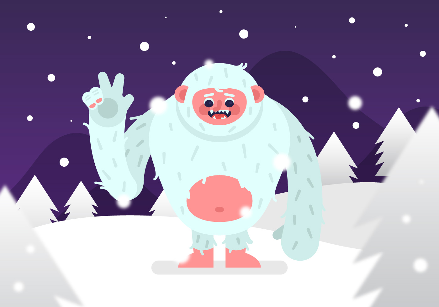 Снежный человек персонаж