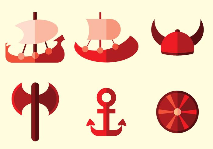 Viking Ship Vector