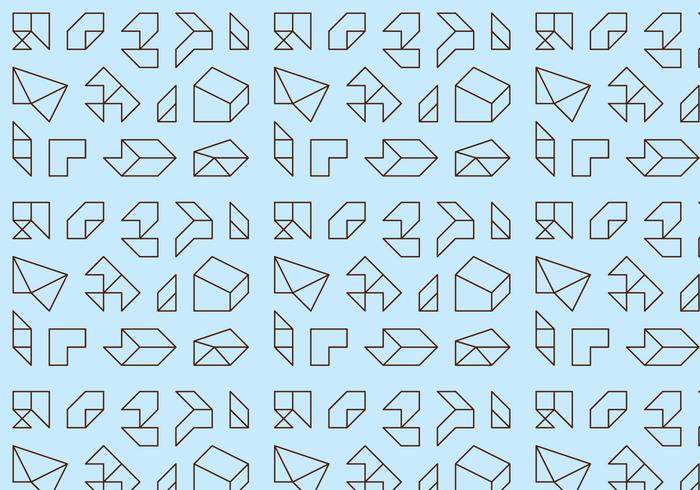 Outline Geometric Pattern Outline Geometric Pattern