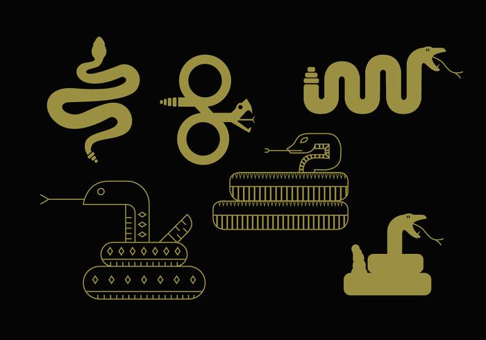 Rattlesnake Vector Pack Rattlesnake Vector Pack