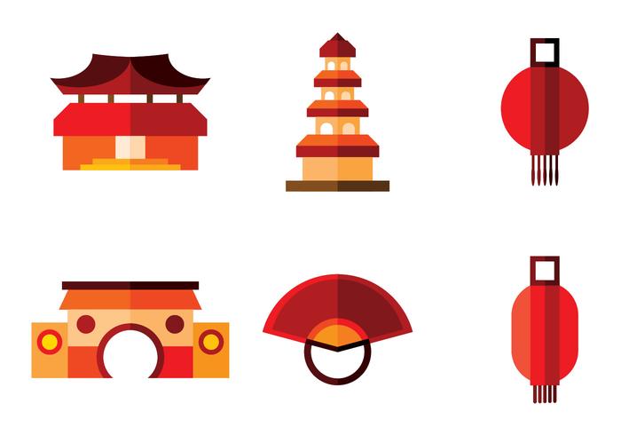 China Town Vector China Town Vector