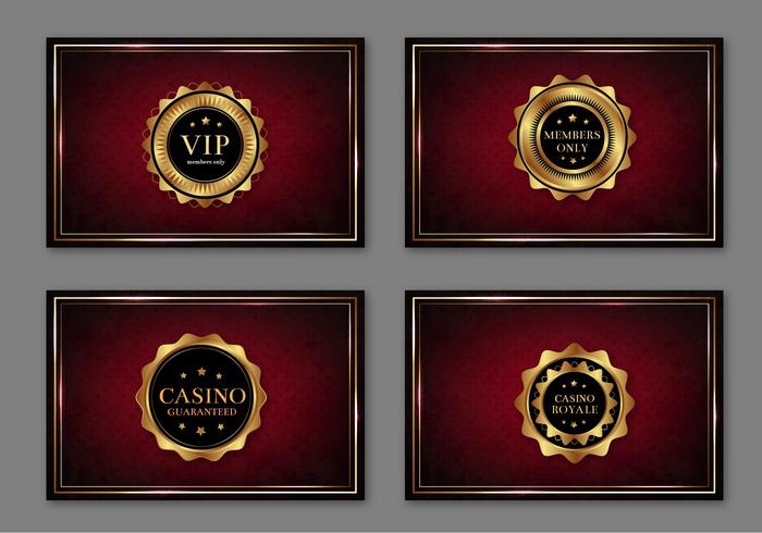 Casino Real Pasa Tarjetas Vector Libre