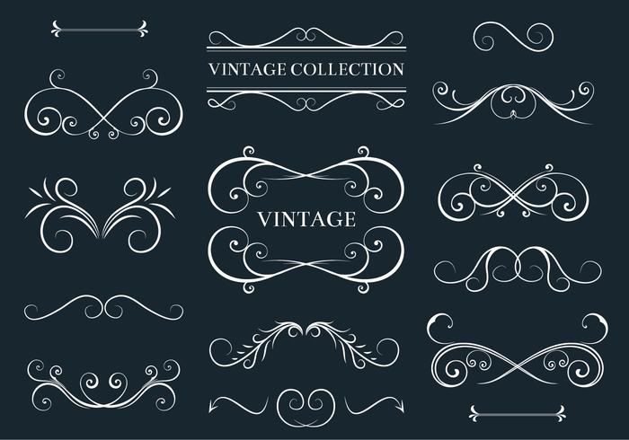 Vector Acanthus and Decor Elements