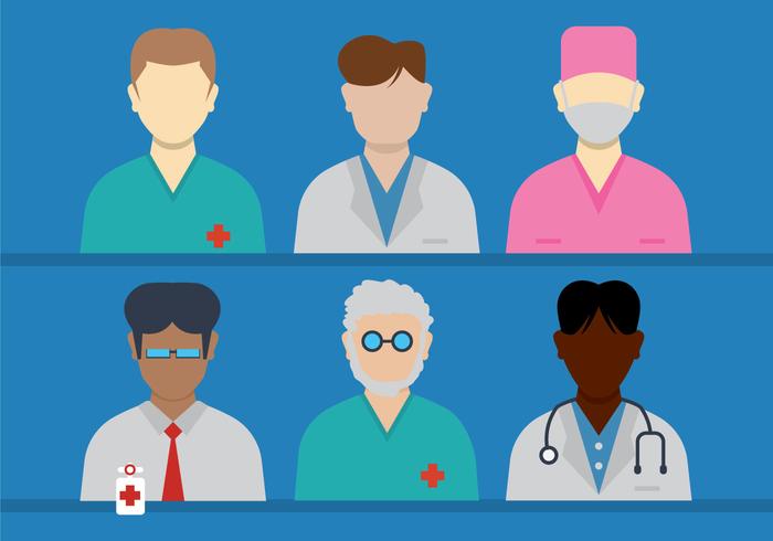 Doctor and Nurse Vectors Doctor and Nurse Vectors