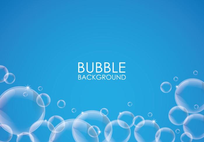 Soap Bubble Background vector