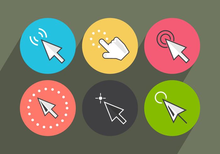 Mouse Click Vector Icons