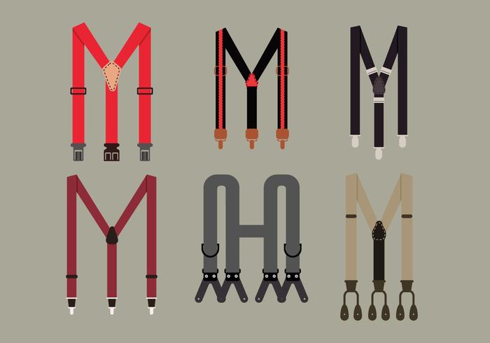 Suspenders Vector Pack Suspenders Vector Pack