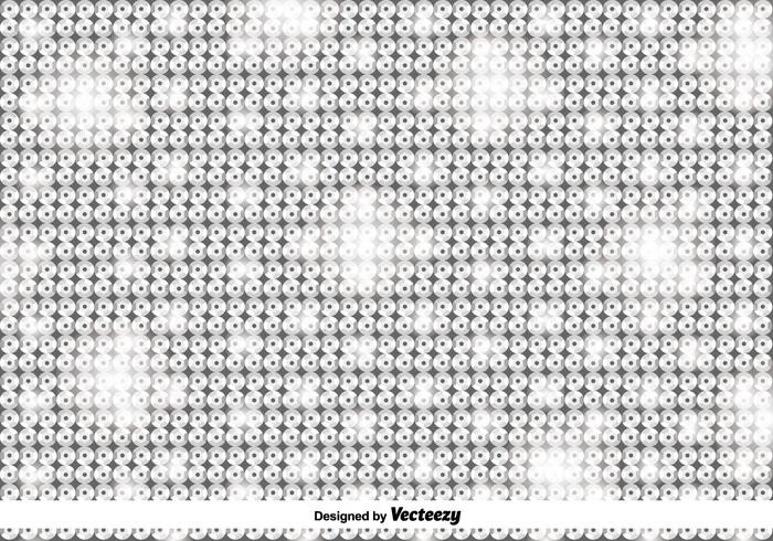 Vector Silver Shiny Sequins Pattern
