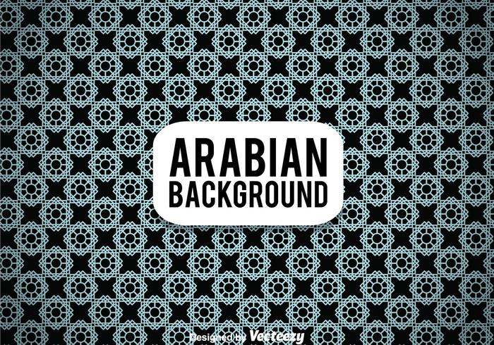 Arabian Black Background vector
