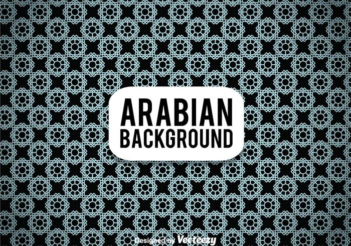 Arabian Black Background vector