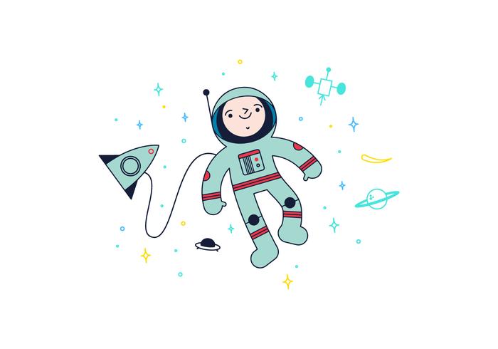 Spaceman Vector